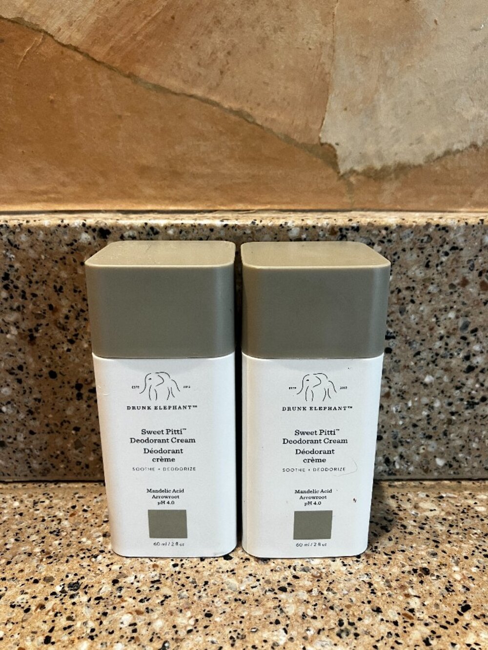 Drunk Elephant Set of 2 Sweet Pitti Deodorant Creams ! Brand new!